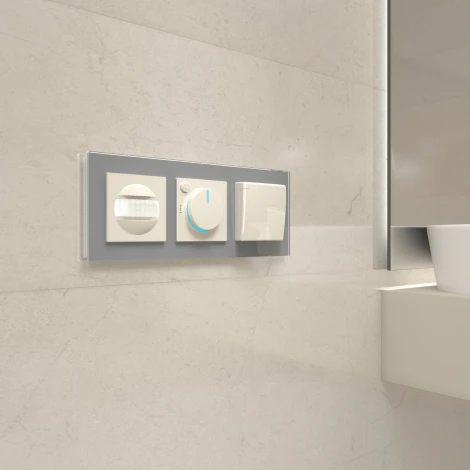 Датчик движения 500 Вт, двухпроводный (слоновая кость) Werkel W1155103 (a054897)