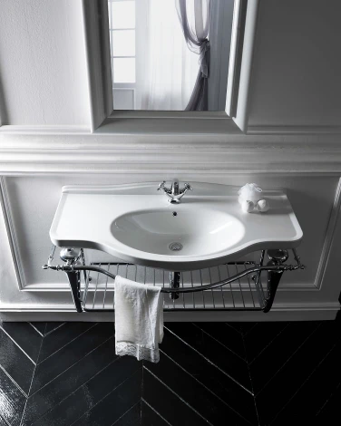 Раковина Galassia Ethos 8435М 110 см, 1 отверстие