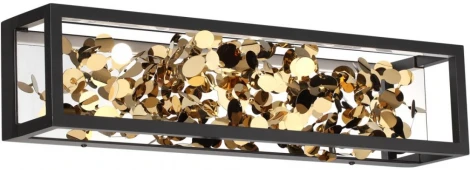 Настенный светильник Odeon Light Bild 5065/17WL черный/золото/металл/металл LED 1*17W 4000K (220V)