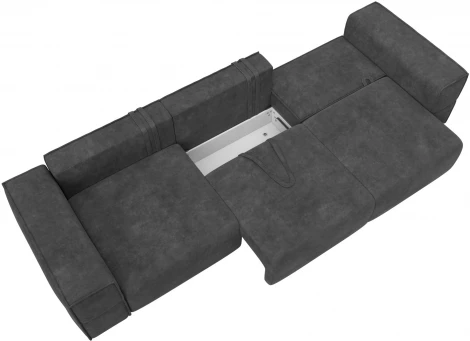 Диван прямой Лига-058 НПБ Лонг Лига Диванов (Велюр) арт.129403