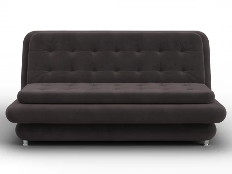 Диван-книжка Лига-123 (Металл,ЛДСП,Брус,Доска,Велюр/Коричневый) Лига Диванов 137619