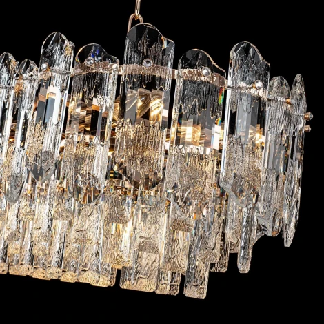Подвесная люстра хрустальная Modelux MODELUX ML.7083.13 GD