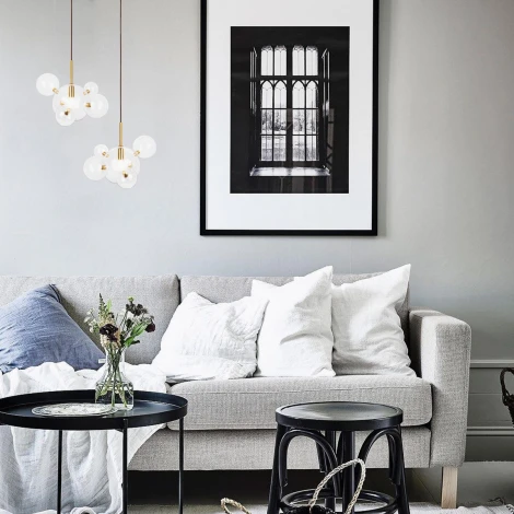 Подвесной светильник Loft It Bolle 2027-P6 mini (220V, на проводе, шар, молекулы)