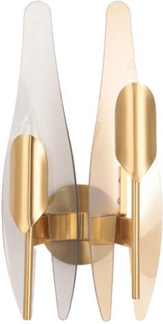 Бра Crystal Lux CASA AP2 BRASS (220V)