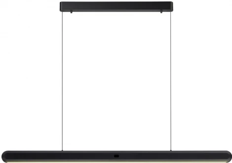 Подвесной светильник Odeon Light Satrion 6641/40L HIGHTECH металл/черный/акрил IP20 LED 40W 3000K 220V с датчиком движения и диммером яркости (выключатель, на тросе)