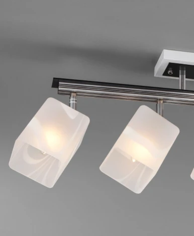 Потолочная люстра Eurosvet 3525 3525/4 алюминий