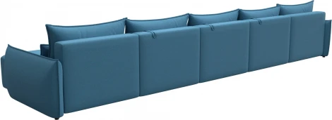 Диван п-образный Лига-051 НПБ МегаЛонг Лига Диванов (Рогожка) арт.128675