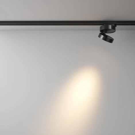 Трековый светильник Magic Unity 3000K 12Вт 36° LED (однофазный) Maytoni Technical TR006-1-12W3K-B (220V, круглые)