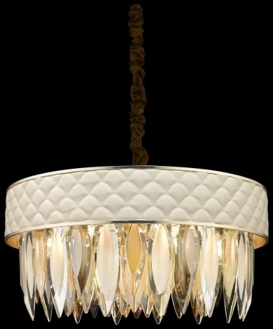 Подвесная люстра Wertmark Ornella WE143.13.303 (220V, хрусталь, на цепи, круглые)