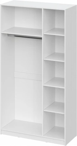 Шкафы Woodville Бирма ШК-1200 белое дерево / белое дерево