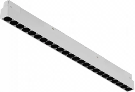 Трековый магнитный светильник 48V iLedex Vision48/22 SMART 4822-002-L460-24W-38DG-WH (регулировка яркости, управление смартфоном, умный дом - Алиса)