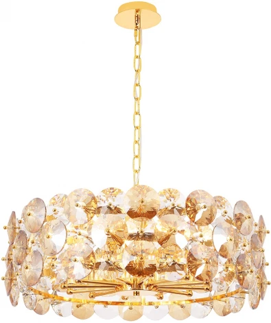 Подвесная люстра Crystal Lux SP12 GOLD
