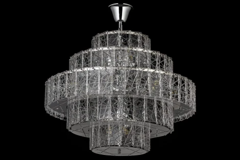 Подвесная люстра Dio D`arte Dello Dello E 1.5.80x4.100 N (220V, хрусталь)