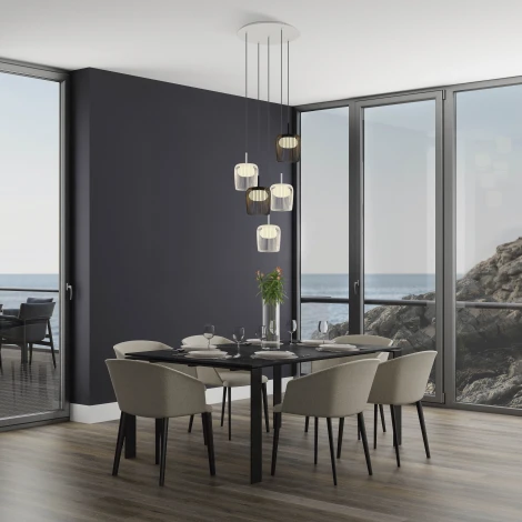 Подвесной светильник без основания Mantra Dubai 9418