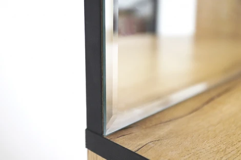 Комод Ивару Виртон-3 с надстройкой, Дуб крафт золотой