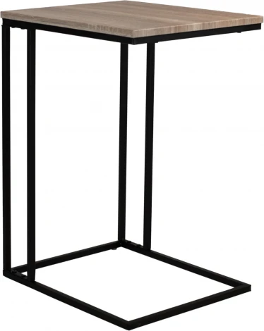 Стол придиванный BeautyStyle 30 дуб сонома/черный Mebelik арт.009089