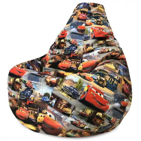 Кресло мешок Dreambag Груша Тачки (L, Классический) 5004411