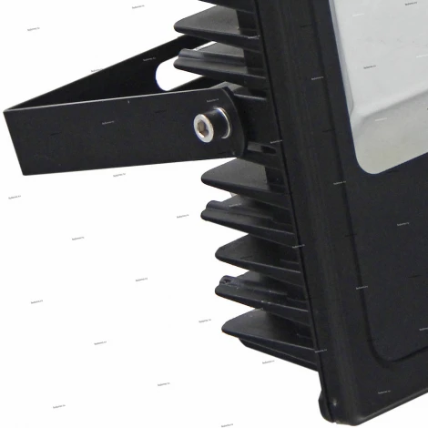 Прожектор уличный светодиодный Horoz, 1 плафон, черный с хромом и прозрачным