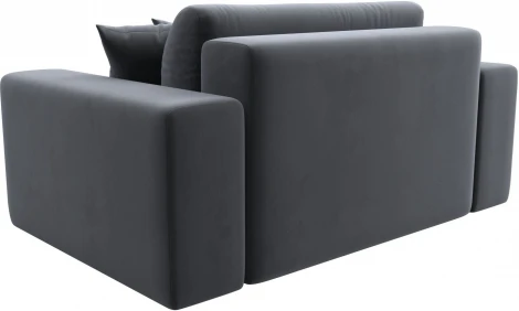 Кресло Лига-036 НПБ (Серый/Велюр) Лига Диванов арт.121293