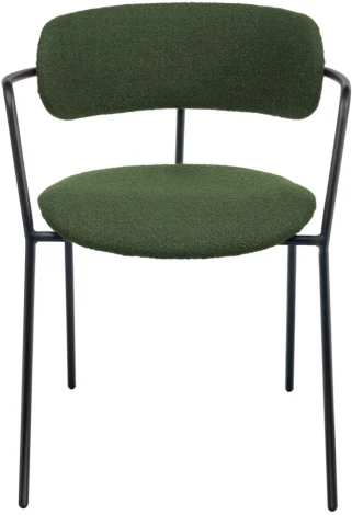 Стул Bradexhome Ant букле зелёный