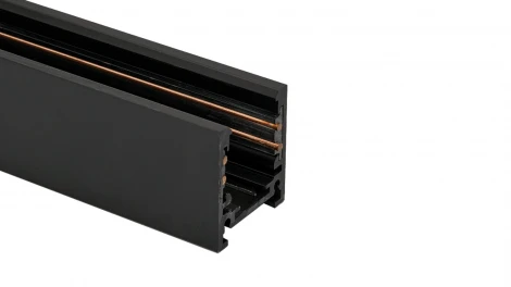 Шинопровод магнитный накладной низкопрофильный, черный, 2,5м 48V Lumker SY-LINK SY-LINK-20S1S-2.5-BL