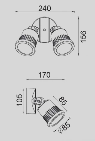 Прожектор уличный Oasis Light W6158