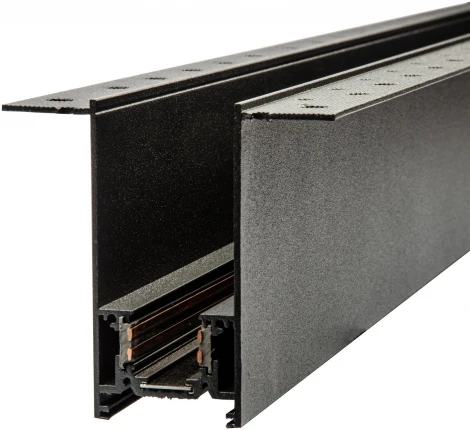 Шинопровод магнитный встраиваемый 48W 2 метра UBX-MMB4/35 BLACK 200