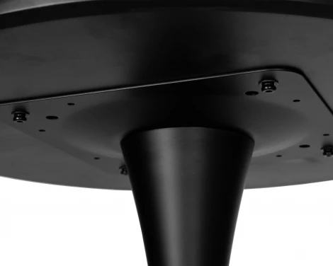 Стол барный MIA BAR Dobrin (черная столешница, черное основание)