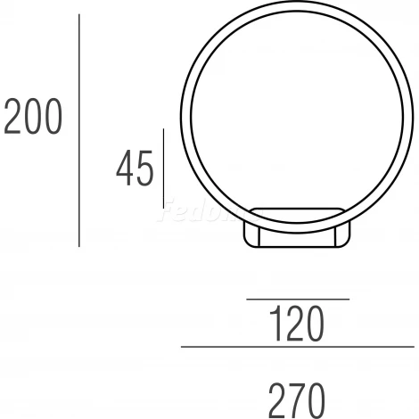 Donolux W111024 W111024/1R 12W White
