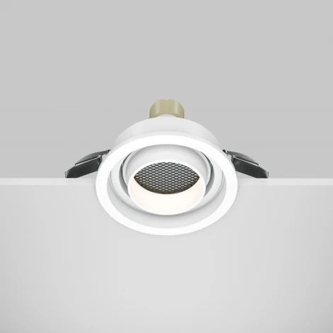 Встраиваемый светильник Maytoni Atom DL113-GU10-01-RD-W (220V, круглые)