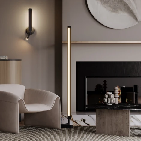 Торшер Maytoni Combo MOD214FL-L20B3K (LED, 220V, выключатель)