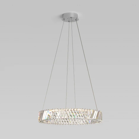 Подвесной светильник светодиодный хрустальный Eurosvet Solis 101004 LED