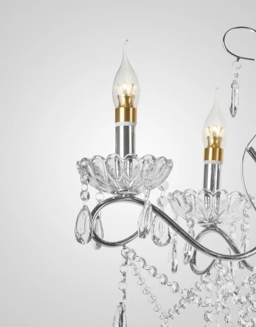 Подвесная люстра Мелодия Света PL1N P6781-8 CR 000029175