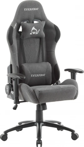 Геймерское кресло Everprof Ghost Ткань Серый арт.EP Ghost F Grey