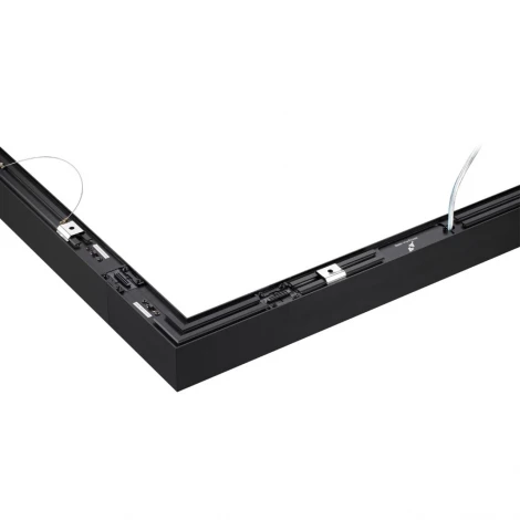 Светильник соединитель «L» с переключ. цв. температуры Novotech Fatto 359609 черный IP20 LED 8W 220V 3000К\4000К\6000К