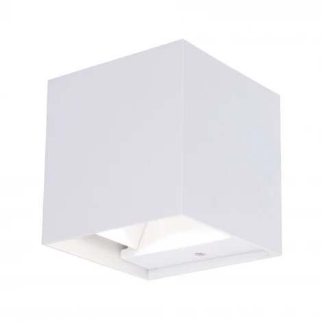 Архитектурная подсветка с переключателем цвета свечения Uniel ULU-S55B-2x3W/3000K+4000K+6000K IP65 WHITE