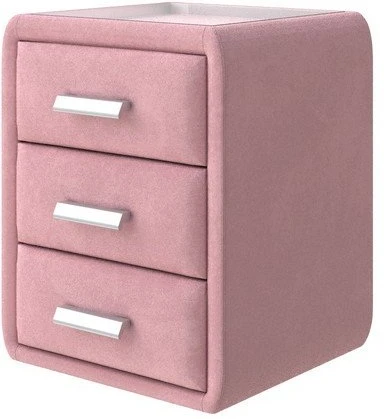 PROxSON Тумба Soft Mebel (Ткань: Велюр Casa Жемчужно-розовый) 51x48