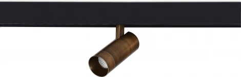 Трековый светильник магнитный 48V 10W Donolux Alpha DL20295WW10BBr (LED, круглые)