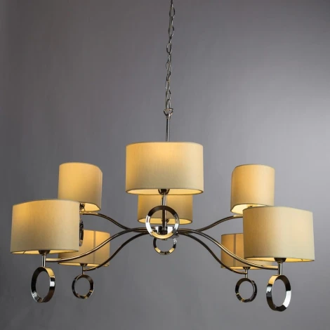 Подвесная большая люстра Divinare Contralto 4069/02 LM-8 (220V, на цепи)