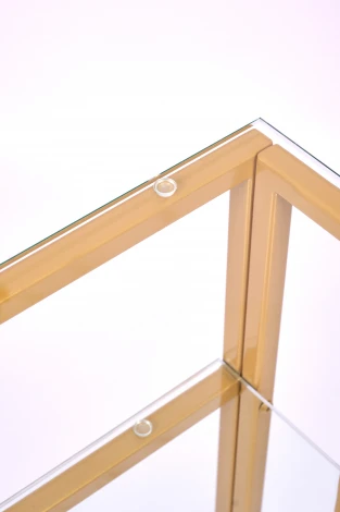 Консольный стол AllConsoles 1123-CG clear золотой