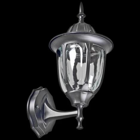 Настенный фонарь уличный Reluce 00867-0.2-001W BK (220V, фонарь, IP44)