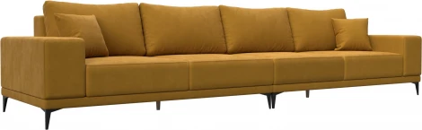 Диван прямой Льюес Лонг Лига Диванов (Велюр) арт.126706