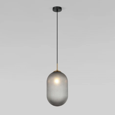 Подвесной светильник Eurosvet Gem 50261/1 серый (220V, на проводе)