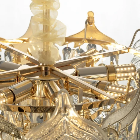 Подвесная люстра каскадная Citilux Darby CL309252 (220V, подвески, на цепи)