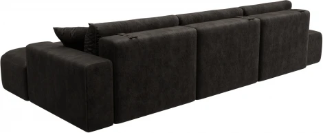 Диван угловой Лига-036 НПБ Модерн Лонг правый угол Лига Диванов (Велюр) арт.127748