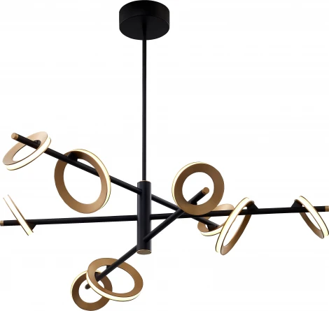 Потолочная люстра на штанге Favourite Jongleur 4322-9P (LED, 220V, кольцо)