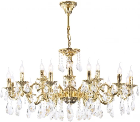 Подвесная люстра Maytoni Monica DIA883-PL-18-G