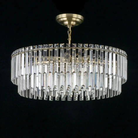 Подвесная люстра Citilux Фонда CL303223 (220V, хрусталь, на цепи)
