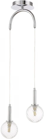 Подвесной светильник Crystal Lux LUXURY SP2 CHROME