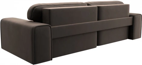 Диван угловой Лига-029 правый угол (Коричневый/Велюр) Лига Диванов арт.121927